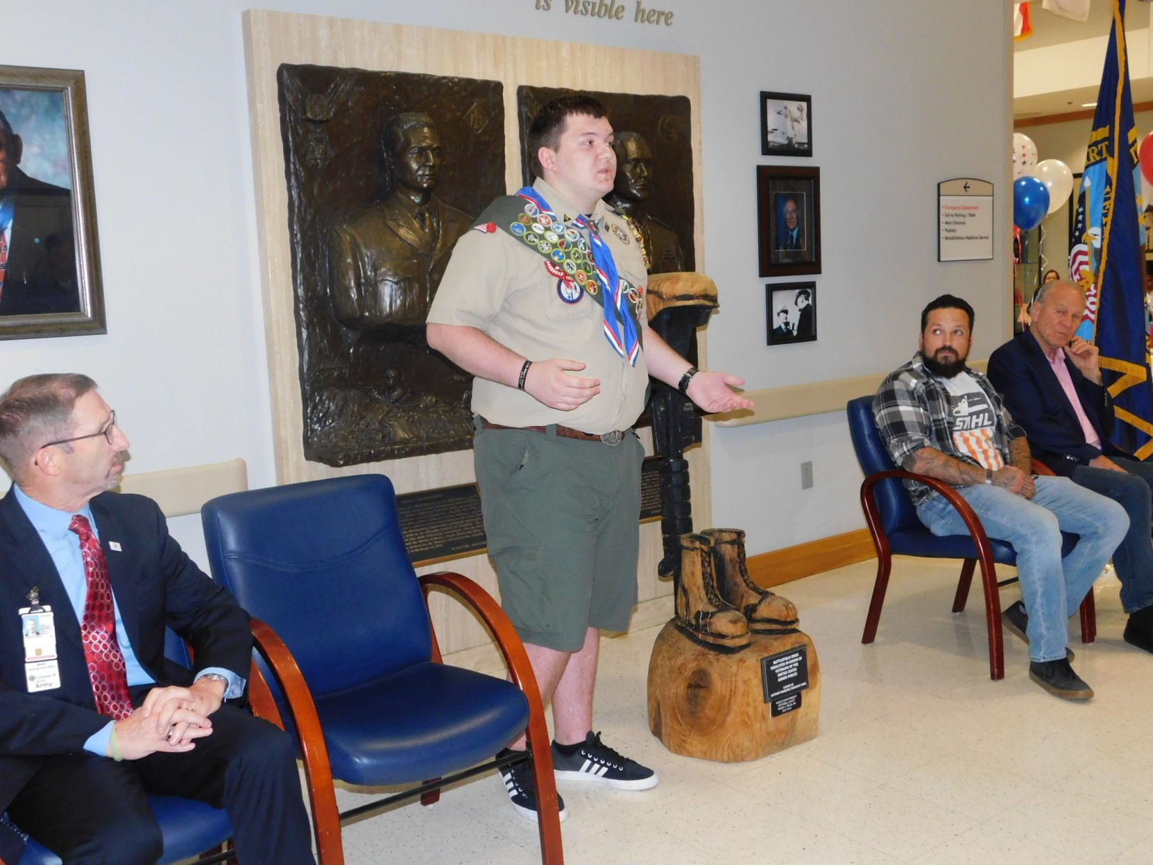 Scout's enlists help for VA project
